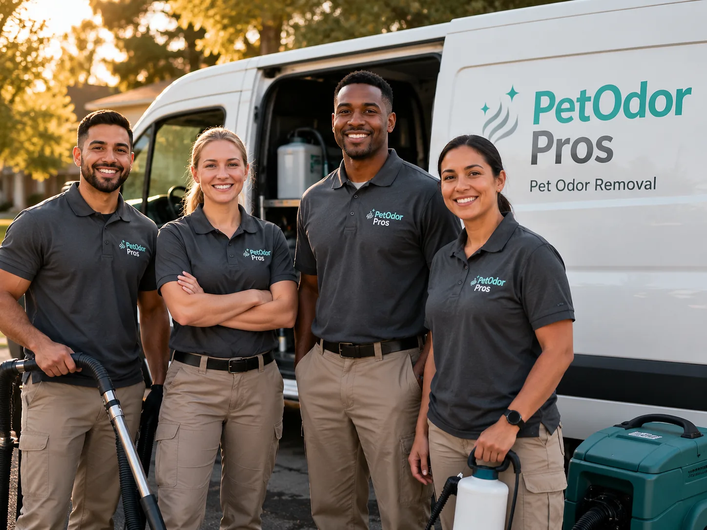 Pet Odor Removal team serving Newman, CA